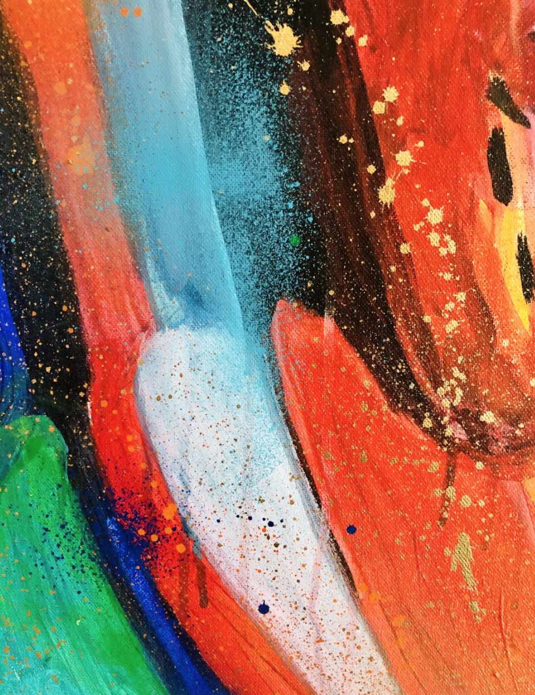 "Face Up Against The Glass" 30 x 40" - Image 2