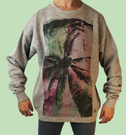 "Palm Me Away" Sweatshirt Size M