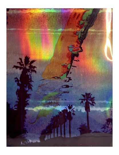 "LA Trippin" Holographic Print 8.5x11"